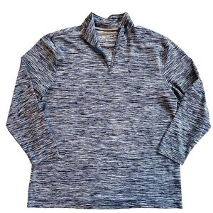 Tailorbyrd Sport Space Dye Performance 1/4 Zip Pullover Shirt Sz XL